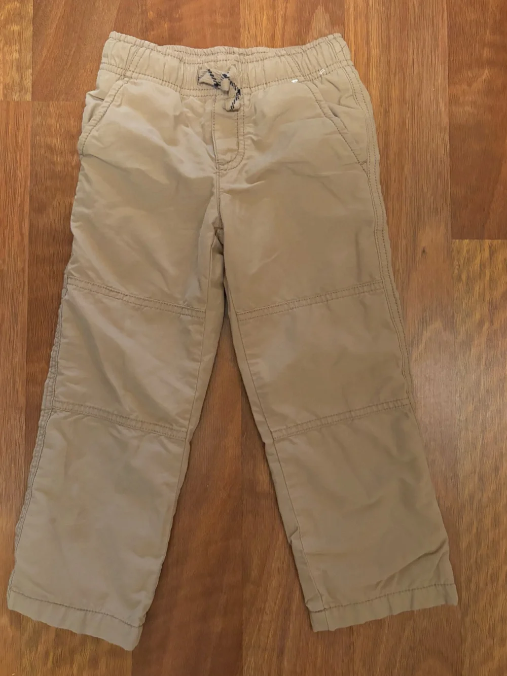 OshKosh B'gosh Navy Hoodie with Tan Fleece lined Pants Matching Set Boys 3T